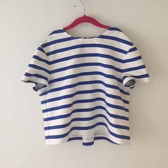 ❌ZARA Sailor Striped Summer Top - Picture 2 of 4